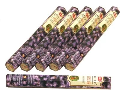 Produktbild von HEM Weihrauch - Kostbarer Lavendel - Bündel (6 Packungen/120 Stäbchen)