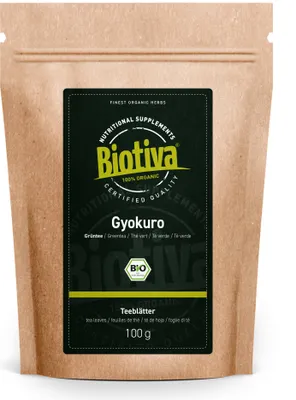 Produktbild von Biotiva Japan Gyokuro 100g aus biologischem Anbau