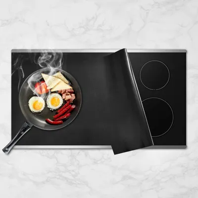 Productafbeelding van Inductiekookplaat beschermmat 52 x 78 cm, hittebestendig tot 230 °C, antislip, voor keuken