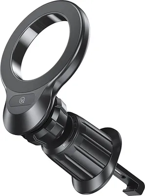 Image de Eko, support magnétique pour smartphone sur grille pivotante à 360°, noir
