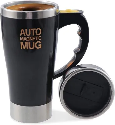 Obrázek produktu pro Automatický nerezový šálek o objemu 450 ml na kávu, čaj a nápoje