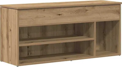 Obrázok produktu pre Lavička na topánky Artisan Dub 102x30,5x45 cm Konštrukčné drevo