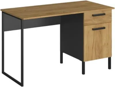 Image de Bureau pratique avec tiroir et porte pour le bureau et l'étude Santes