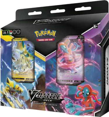 Productafbeelding van Pokémon V Battle Deck – Zeraora versus Deoxys