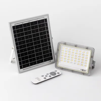 Immagine prodotto di Proiettore solare a LED 50 W, 4000 K, luce neutra, IP65, ECO LIGHT