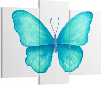 Produktbild von Bild auf Leinwand - Leinwandbild - Schmetterlinge Fliegen Kindheit Sommer - 130x100cm - Wand Bild - Wanddeko - Leinwanddruck - Bilder - Kunstdruck - Leinwand bilder - Wandkunst - CB130x100-2899