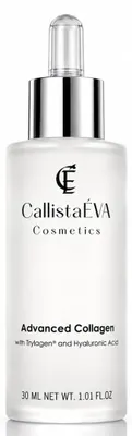 Produktbild von CallistaÉVA Advanced Peptide Kollagen Serum- Germany –Trylagen Peptiden & Hyaluronsäure– Anti-Aging Gesichtsserum, Hyaluron Booster Hochdosiert – Reduziert Falten & Spendet Feuchtigkeit – 30ml