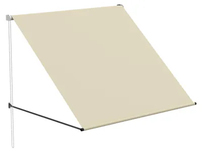 Image de Stores enrouleurs - Tissu d'ombrage en aluminium - Toile de terrasse - Stores pour balcon - Abris de terrasse