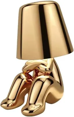 Produktbild von Luxus - Bins Brother Tischlampe - Gold - Mr Which