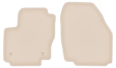 Produktbild von DURBAN Beige Velours-Fußmatten vorne für Ford Mondeo MK4 Liftback, Limousine, Kombi (2012-2014)