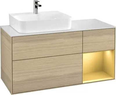 Produktbild von Villeroy & Boch F151HFPC Waschbeckenunterschrank Finion F15