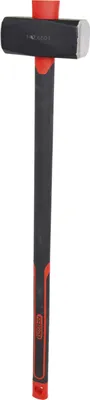 Produktbild von KS Tools 142.6501, Vorschlaghammer, Stahl, Glasfaser, Schwarz, Rot, 5,8 kg, 5 kg
