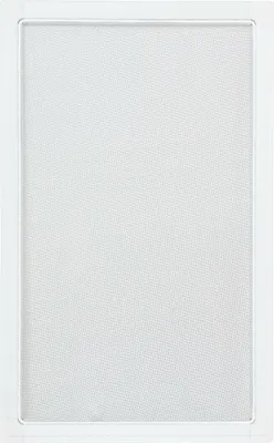 Produktbild von Fliegengitter Moskitonetz weiß Alu Rahmen Mückengitter 110x130 cm