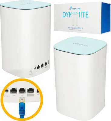 Obrázek produktu pro Extralink Dynamite C31 Modul rozšiřující síť Mesh AC3000, MU-MIMO, Domácí systém Mesh WiFi