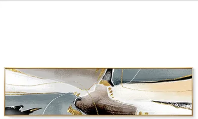 Produktbild von TPFLiving Kunstdruck LW-304 (OHNE RAHMEN) Poster - Leinwand - Wandbild - Hochauflösender Giclée-Druck, langlebig und hochwertig - Abstrakte Strukturen -  - Größe: 30x120cm