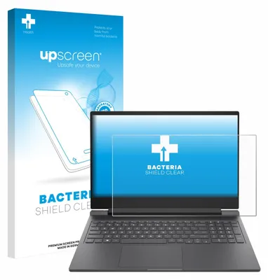 Produktbild von upscreen Schutzfolie für HP Victus 16-r0024nf Displayschutz Displayschutzfolie Folie Klar antibakteriell