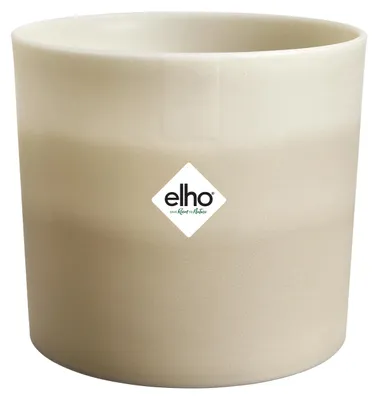 Produktbild von Colour Gradient rund 16 cm sandsteinbeige Blumentopf elho