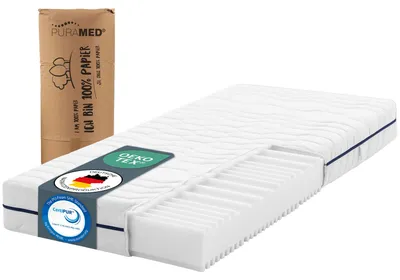 Produktbild von Pura-Kaltschaum H2/H3, 180x200 mit Microfaserbezug