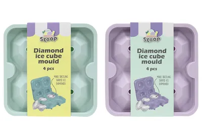 Produktbild von Eiswrfelbereiter "Diamant" 2-fach sortiert