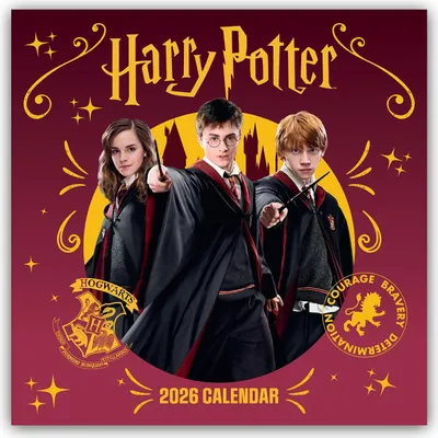Produktbild von Harry Potter - Offizieller Kalender 2026 - Wandkalender