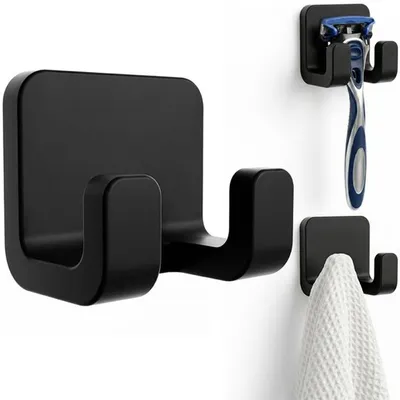 Produktbild von Minismus Silikon Rasiererhalter für Dusche, selbstklebend und rostfrei