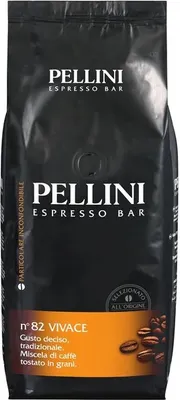A bag of Pellini coffee beans.