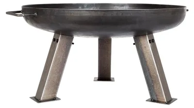 Imagen del producto de Hacienda Pittsburgh: Chimenea de exterior, independiente, de diseño abierto, para leña, color , forma redonda