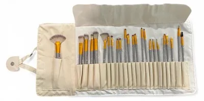 Produktbild von Wisam Professionelles Make-up-Pinselset – 24 Teile mit Etui