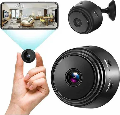 Productafbeelding van Kleine wifi-bewakingscamera, HD 1080p, draadloos, met nachtzicht