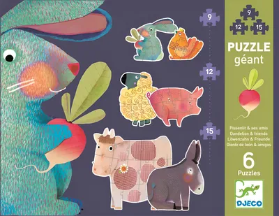 Produktbild von Kombi Puzzle: Dandelion & friends