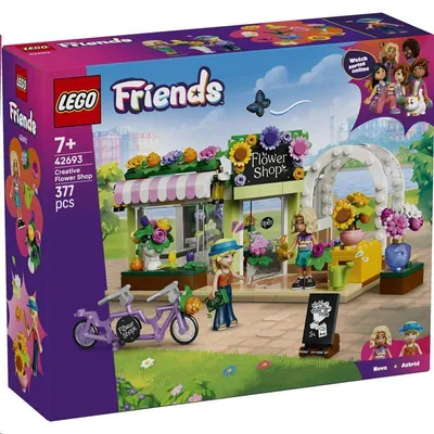 Obrázok produktu pre LEGO Friends Kreatívne kvetinárstvo, Stavebnica, 7 rok / roky, Plast, 377 kusov, 543 g
