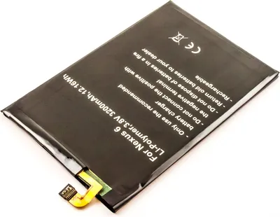 Image de Batterie pour GOOGLE NEXUS 6 MOTOROLA XT1115, XT1103, XT1100, SHAMU remplace SNN5953A, EZ30