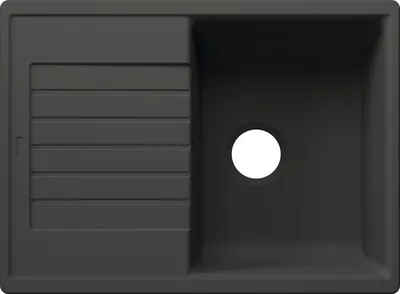 Produktbild von Spüle Blanco ZIA 45 S Compact 680 500 mm vulkangrau 527379