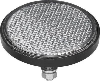 Produktbild von Reflektor weiß 60mm mit Bolzen 5mm