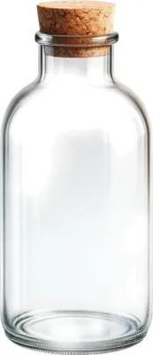 Zdjęcie produktu dla Casavetro Buteleczka Szklana 100Ml Z Korkiem Przezroczysta Diy Ślub Prezent