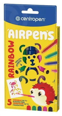 Image de Marqueurs soufflants 1500/5 Centropen - Couleurs vives / lot de 5