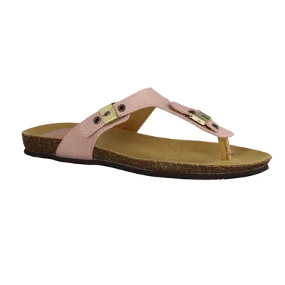 Produktbild von Scholl Bimini Damenschuhe, Zehentrenner, Leder, Light Pink - Damenschuhe Pantolette /  Zehentrenner, Mehrfarbig, leder