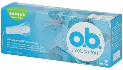 Zdjęcie produktu dla o.b. ProComfort Super Plus, 16 szt.