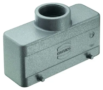 Immagine prodotto di Alloggiamento del passacavo uscita diretta - Presa per connettore industriale 19 30 024 1422