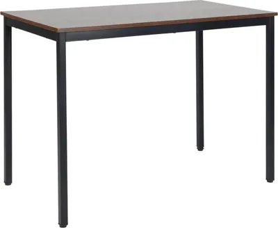Obrázek produktu pro Jídelní stůl pro 4 osoby, 110 x 60 cm, deska s efektem dubu