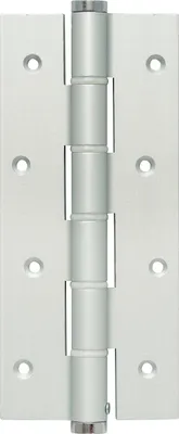 Obrázok produktu pre Jednočinný otočný záves dverí, kolieska ø 16 mm, výška 180 mm, strieborný elox
