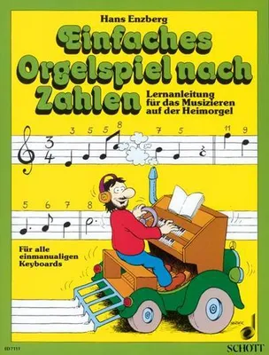 Obrázok produktu pre Einfaches Orgelspiel nach Zahlen