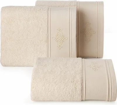 Zdjęcie produktu dla Ręcznik Klas2 70x140 beżowy 600 g/m2 Eurofirany