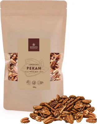 Zdjęcie produktu dla Orzechy Pekan Prażone 250g DESEO