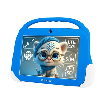 Produktbild von Tablet KidsTAB8 4G BLOW 4/64GB blue + case