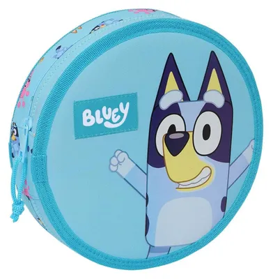 Productafbeelding van Safta - Premium pennenetui Bluey, 18 stuks, schoolbenodigdheden, officieel product