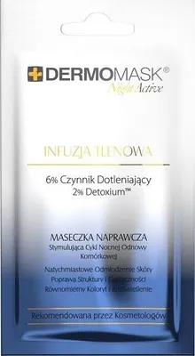 Produktbild von Dermomask, Night Active, tlenowa maseczka naprawcza infuzja, 12 ml