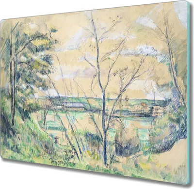 Produktbild von Coloray Hackbrett Herdabdeckplatte 60x52 cm Küchenbrett Kochplattenabdeckung Schneidebrett - Natur