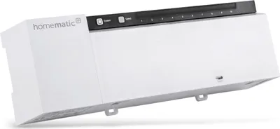 Immagine prodotto di HOMEMATIC IP Smart Home 142981A0, Attuatore per il riscaldamento a pavimento a 10 ingressi, 230 V