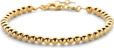 Produktbild von New Bling - 9NB-1398 - zilveren armband - 925 sterling silver  - gold plated - 16+3cm
